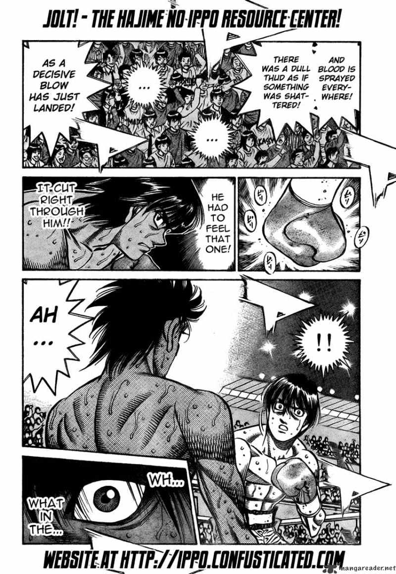 Hajime no Ippo: Fighting Spirit, Chapter 827 image 13